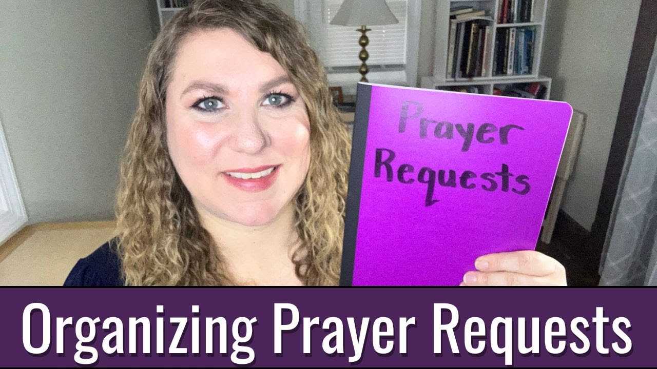 How to Create a Prayer Request Notebook (Organize Your Prayer Life) | Amanda Brown