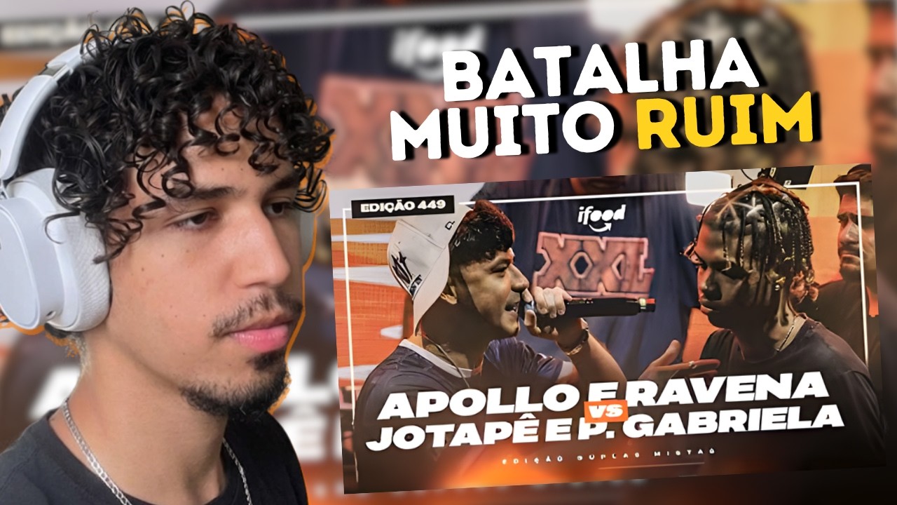 APOLLO E RAVENA X JOTAPÊ E P. GABRIELA (PR) | PRIMEIRA FASE | 449ª Batalha da Aldeia - JottaD REACT