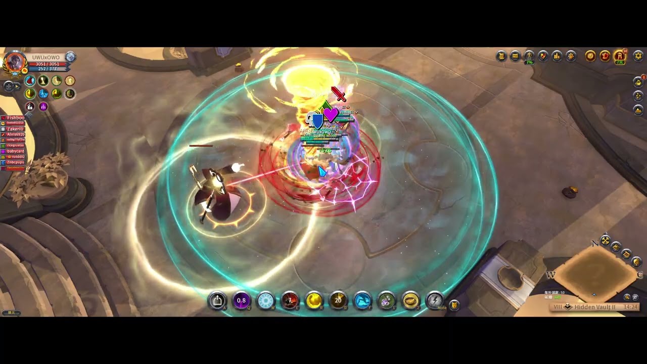 Albion Online | 2025/02/09 AVA Raid | T8.2 | Support Role