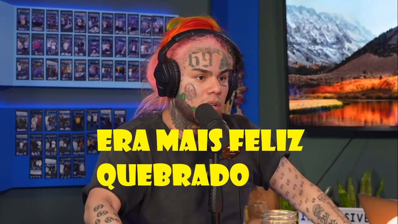 6IX9INE falando sobre dinheiro e fama | Podcast Legendado