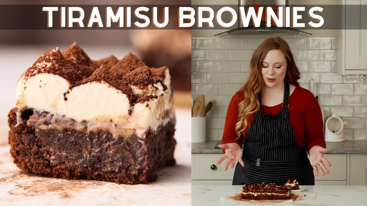 Tiramisu Brownies Recipe