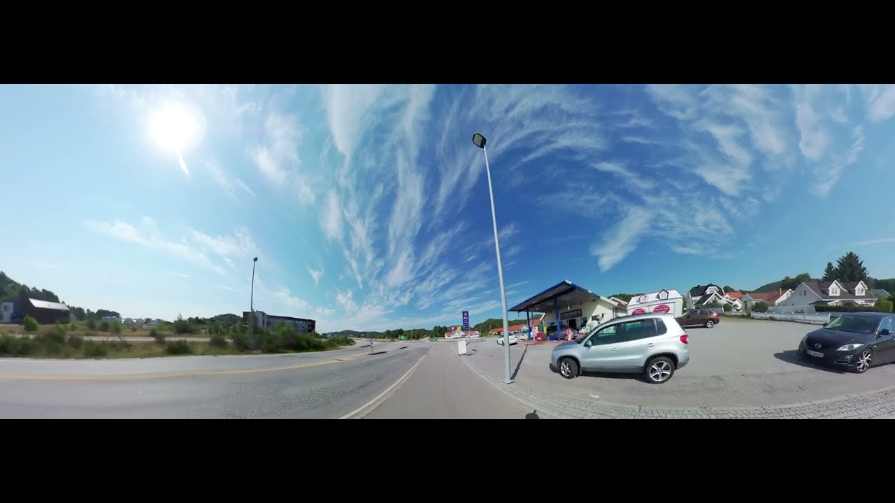 Ultrawide Cycling Norway- Spangereid to Lindesnes Lighthouse  #cycling #norway #wideangle