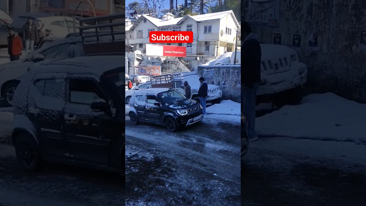 suzuki ignis 4&times;4 snow test #shorts #suzukiignis #4&times;4 #snowtest #viral
