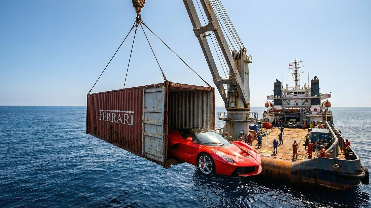We Found a $9 Million Ferrari Container at the Bottom of the Sea