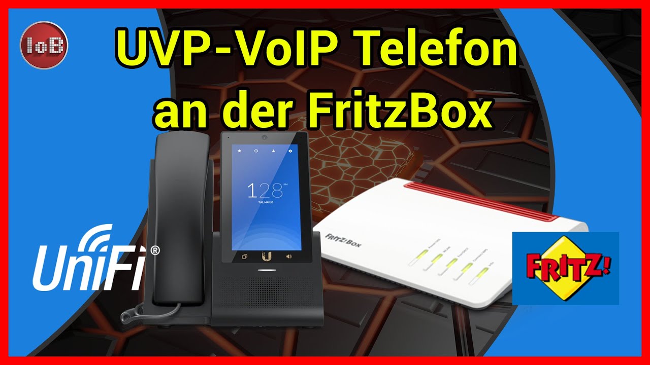 Ein UniFi UVP VoIP Phone an der FritzBox betreiben