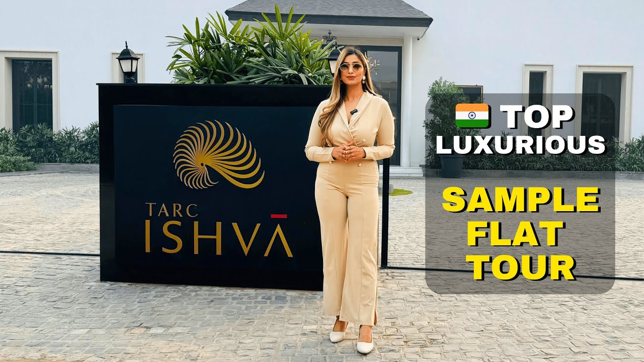 &spades;️ TARC Ishva 🇮🇳 Top Luxurious Home Tour 🗝️ Sample Flat (4.5 BHK) 🚦 Golf Course Extn Road Gurgaon