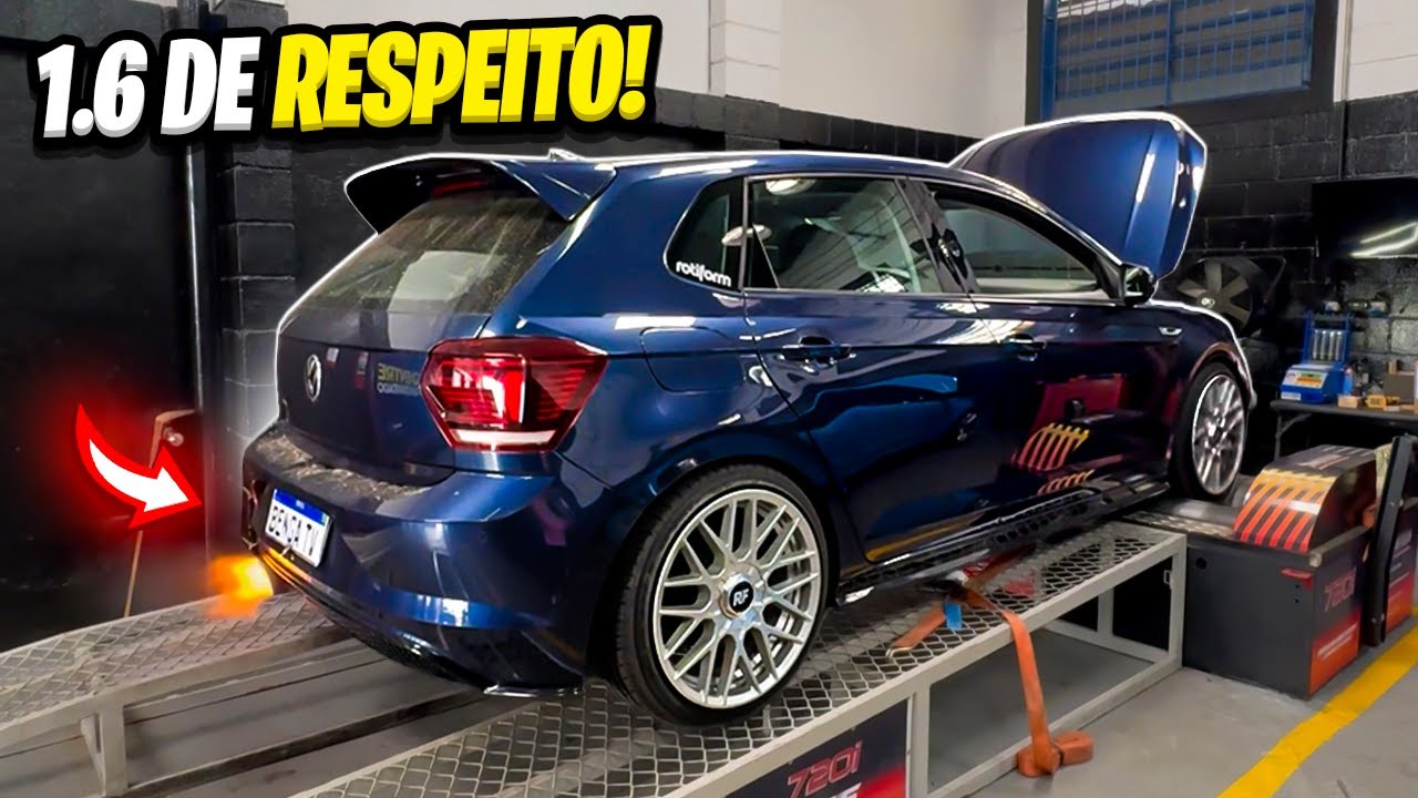POLO MSI COM DOWNPIPE DANDO PIPOCO MUITO LOUCO!