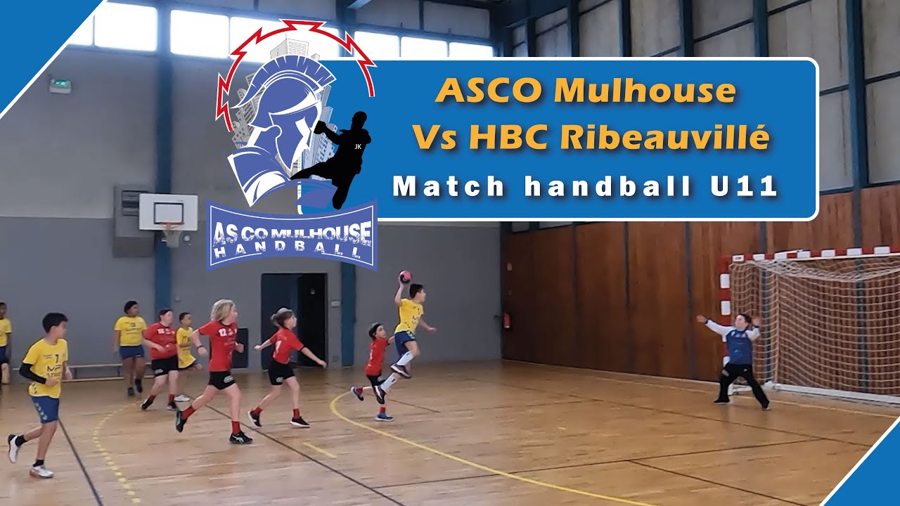 ASCO Mulhouse Handball Vs HBC Ribeauvillé U11