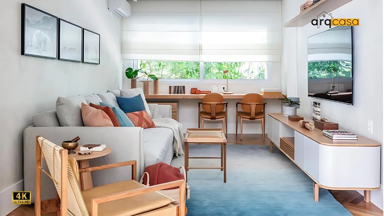 Transforme Sua Sala Pequena com +100 Ideias Criativas!