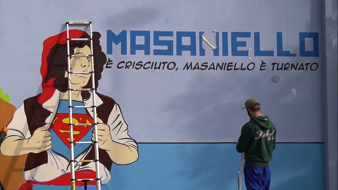 Murales Masaniello Napoli Humanhero