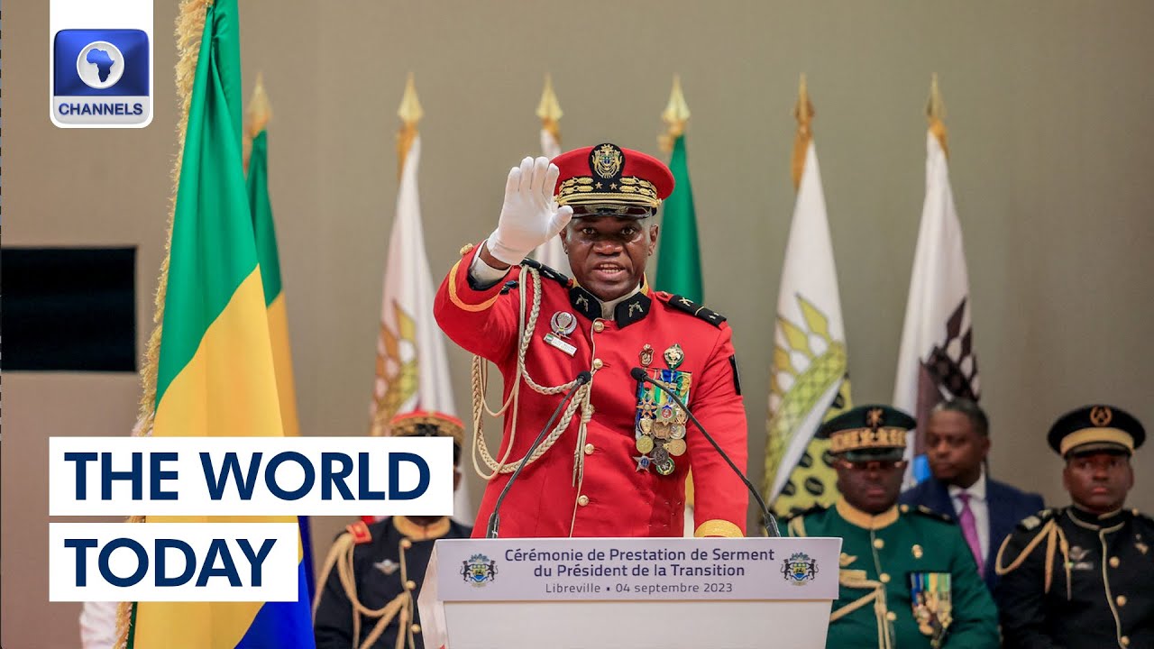 Gabon’s Coup Leader Gen. Brice Sworn-In As interim President +More | The World Today