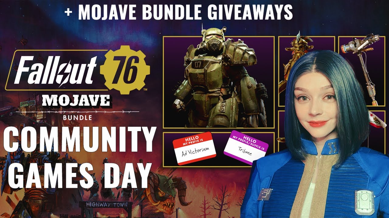 Community Games Day - New Mojave Bundle - Fallout 76