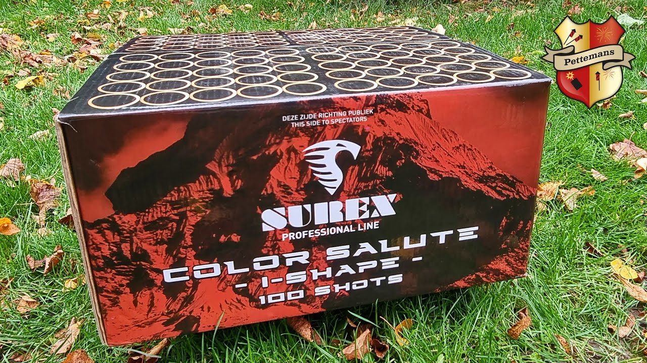 Color Salute - Surex Professional Line Compound 100sh Vuurwerk