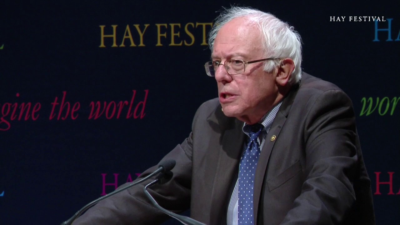 Bernie Sanders at Hay Festival 2017 - Eric Hobsbawm Lecture