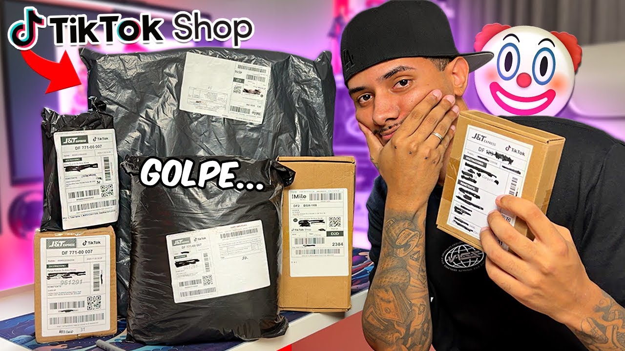 Comprei Todos OS GOLPES que vi no TIKTOK SHOP de novo... Esse foi ABSURDO KKKKK