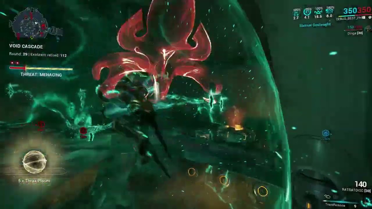 The Old Peace/Valkyre Prime /Void Cascade/Solo Level Cap/Red Crits
