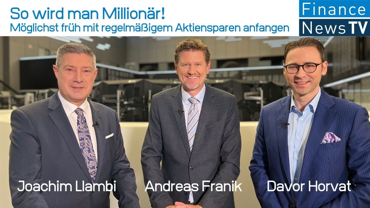 So wird man Million&auml;r: M&ouml;glichst fr&uuml;h mit regelm&auml;&szlig;igem Aktiensparen anfangen, sagt Joachim Llambi