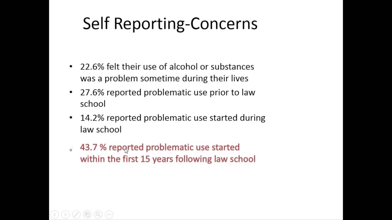 The Prevalence of Substance Use and other Mental Health Concerns among American Att