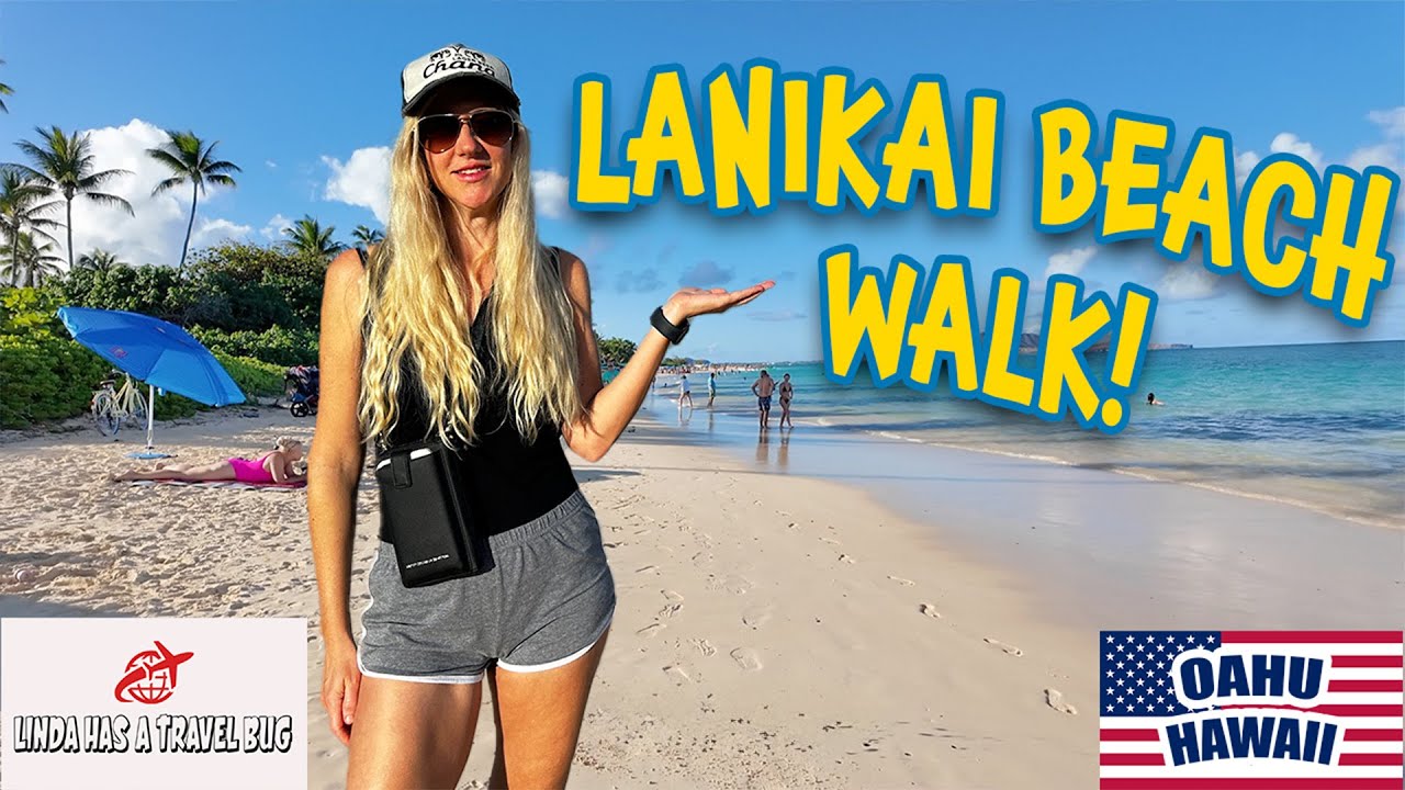 Is Lanikai Beach Hawaii the Most Beautiful Beach in the World? ASMR Beach Walk #lanikaibeach #oahu