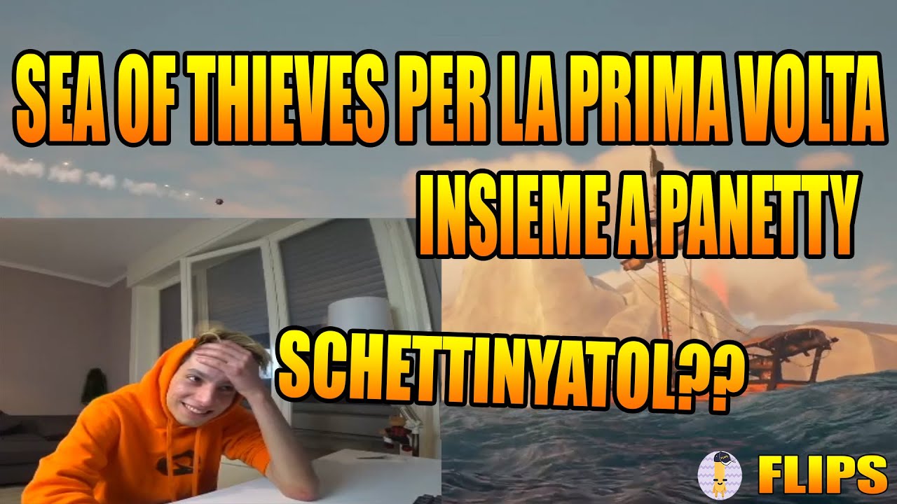 HOMYATOL LIVE👽SEA OF THIEVES PER LA PRIMA VOLTA CON PANETTY!