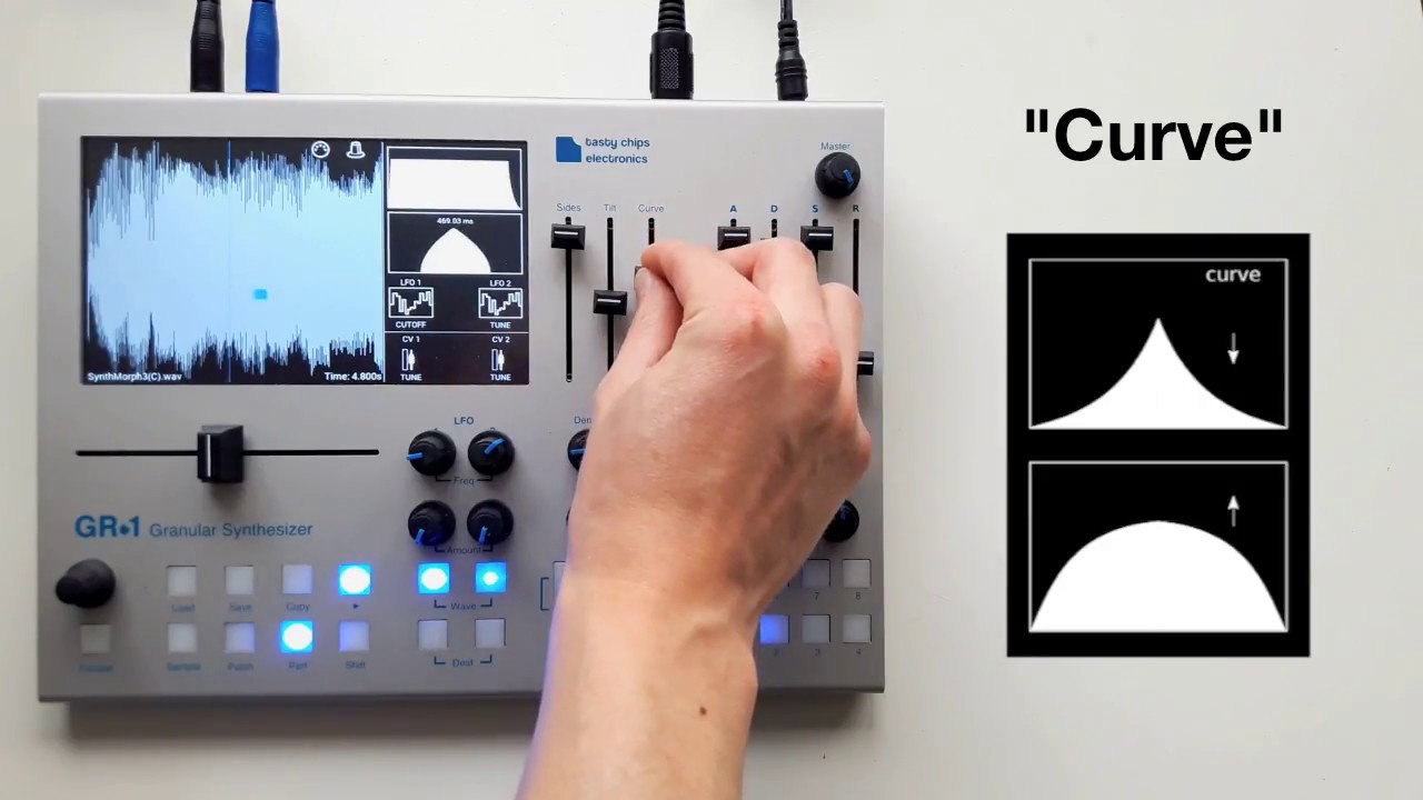 GR-1 demo: Granular parameters