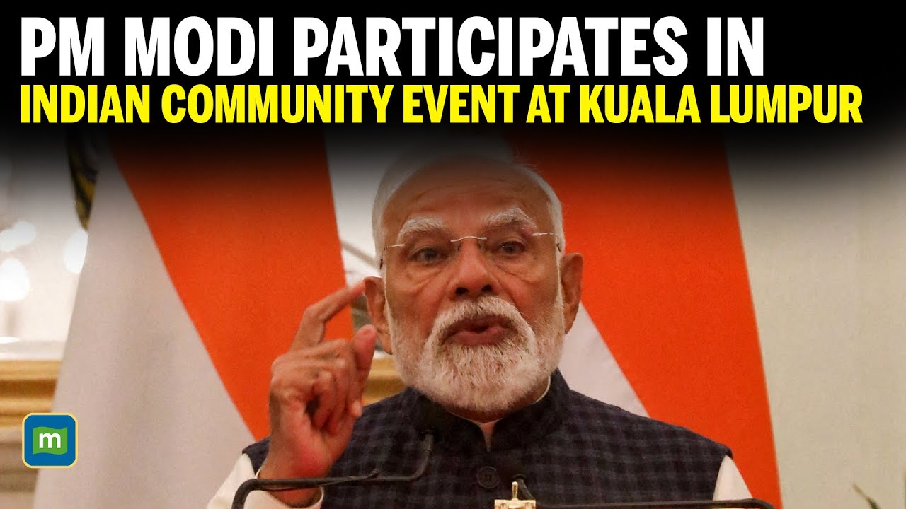 LIVE: Malaysian PM Ibrahim and PM Modi participate in Indian community event at MIECC, Kuala Lumpur