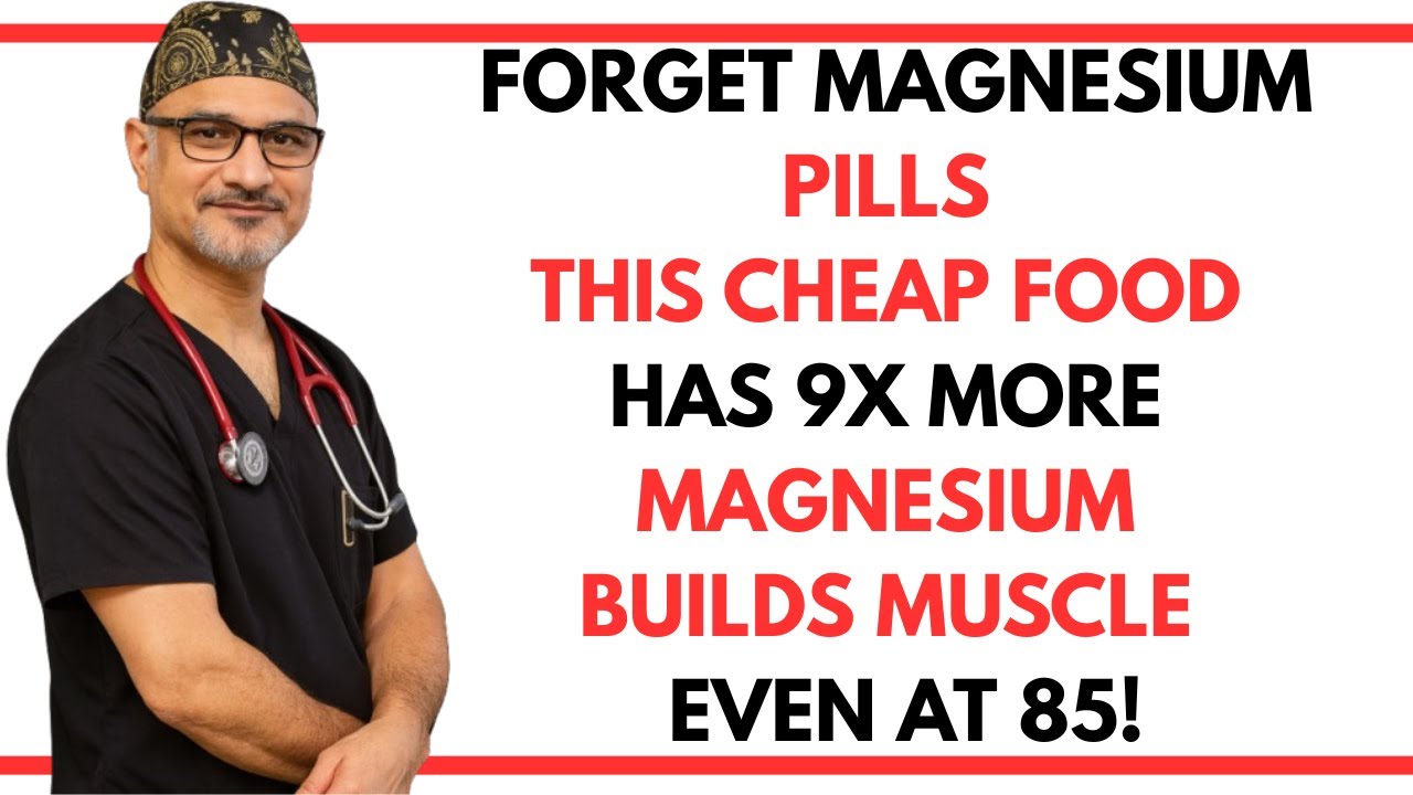 Forget Magnesium Supplements! This Food Builds Muscle and Kills Sarcopenia | Heart Health Tips