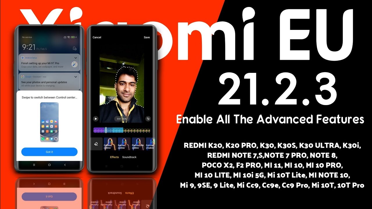 Enable All The Advanced MIUI 12.5 on Your Xiaomi, REDMI and Poco Phones | Xiaomi Eu 21.2.3 Review