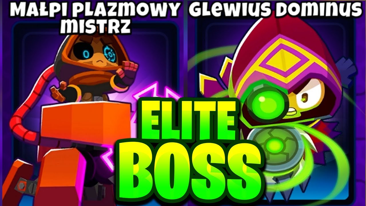 TYLKO PRIMARY PARAGONY vs. ELITE BOSS 😎  LYCH w Bloons TD6 Polska
