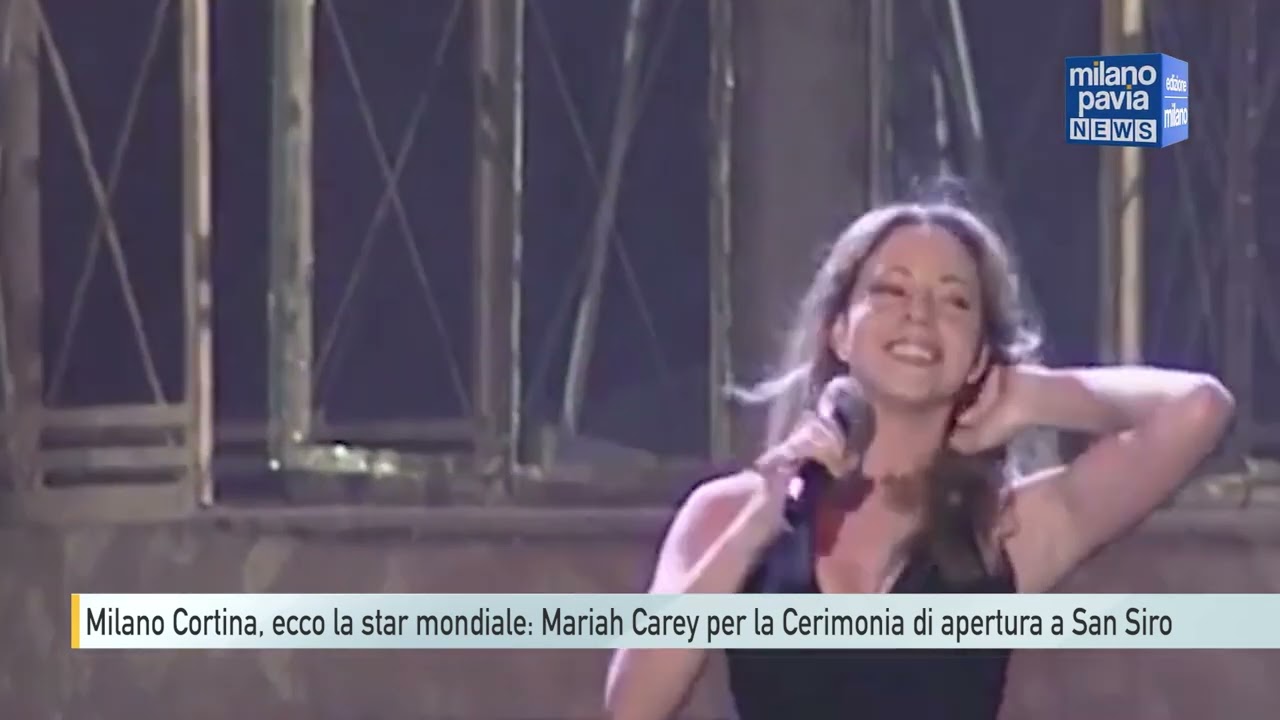 Una star mondiale per le Olimpiadi: Mariah Carey alla Cerimonia di apertura a San Siro