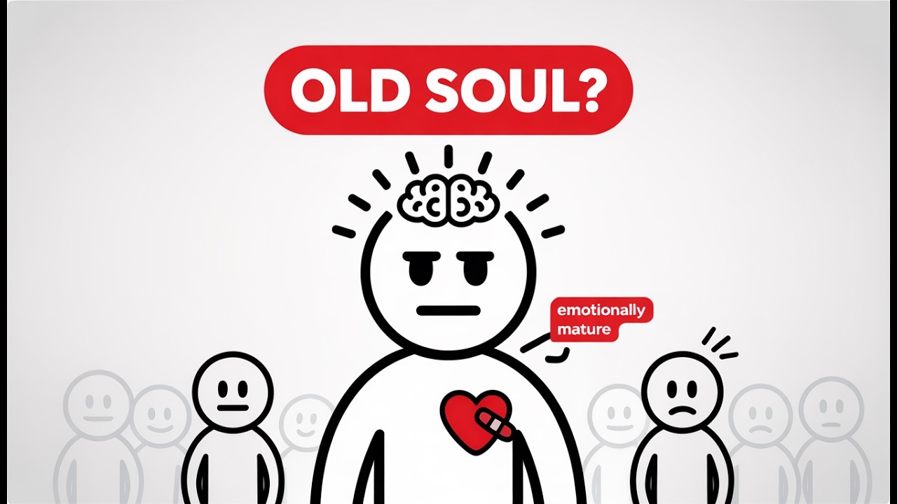 Psychology of people who are emotionally older.