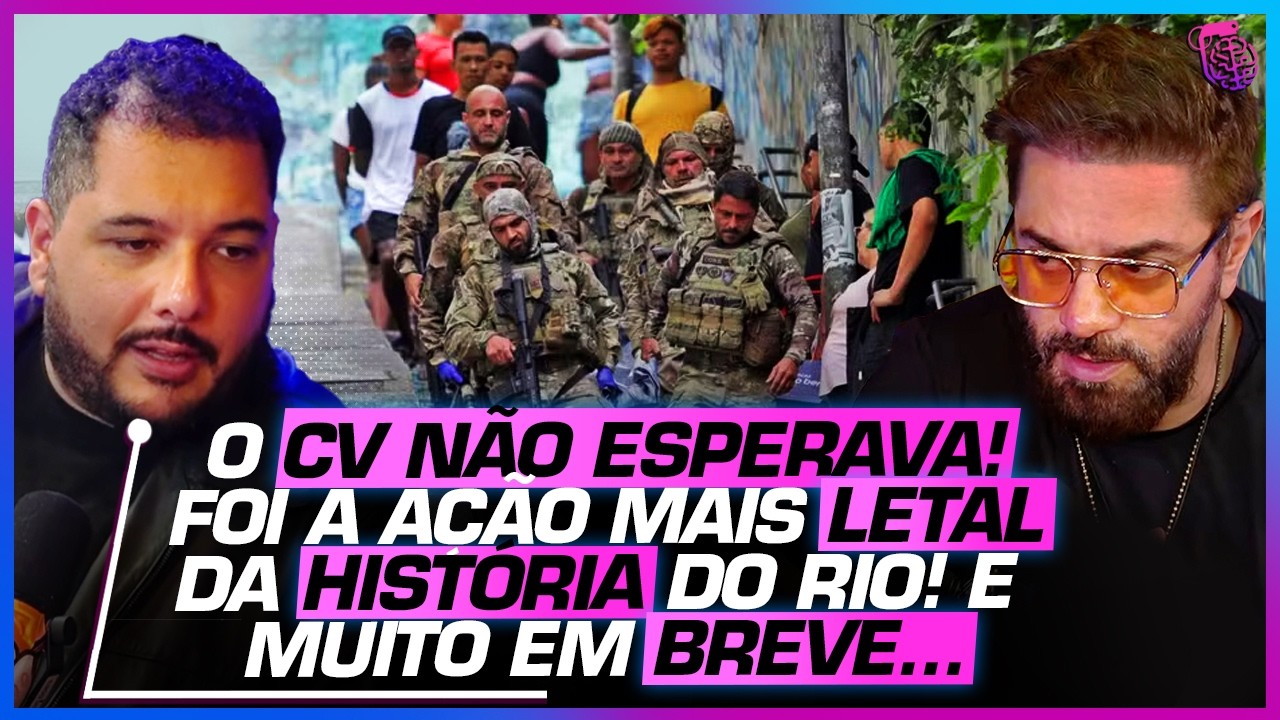 Como o CR1ME ORGANIZADO est&aacute; se PREPARANDO para o CONFLITO com a POL&Iacute;CIA? - JOEL PAVIOTTI