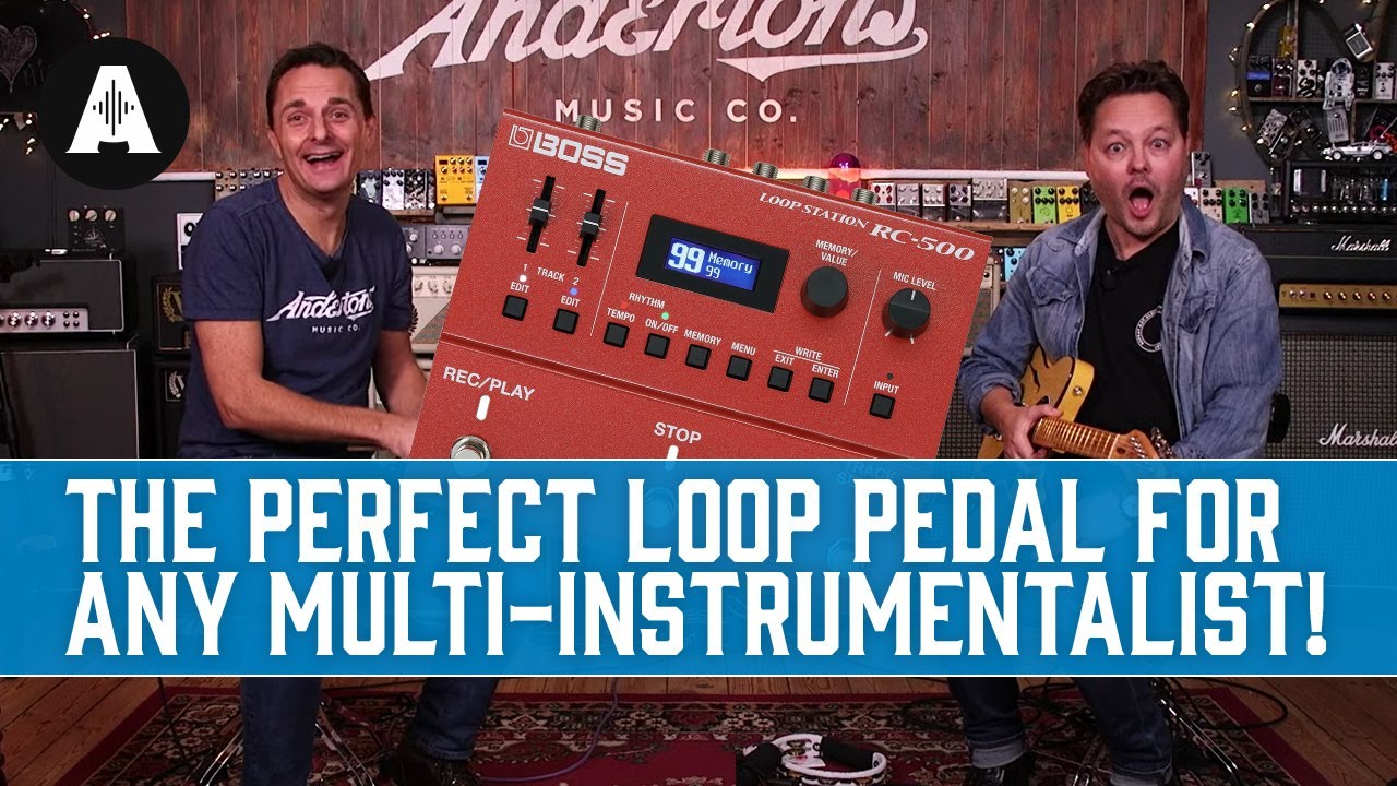 New BOSS RC-500 Dual-Track Loop Station - What will our Looper King Think?