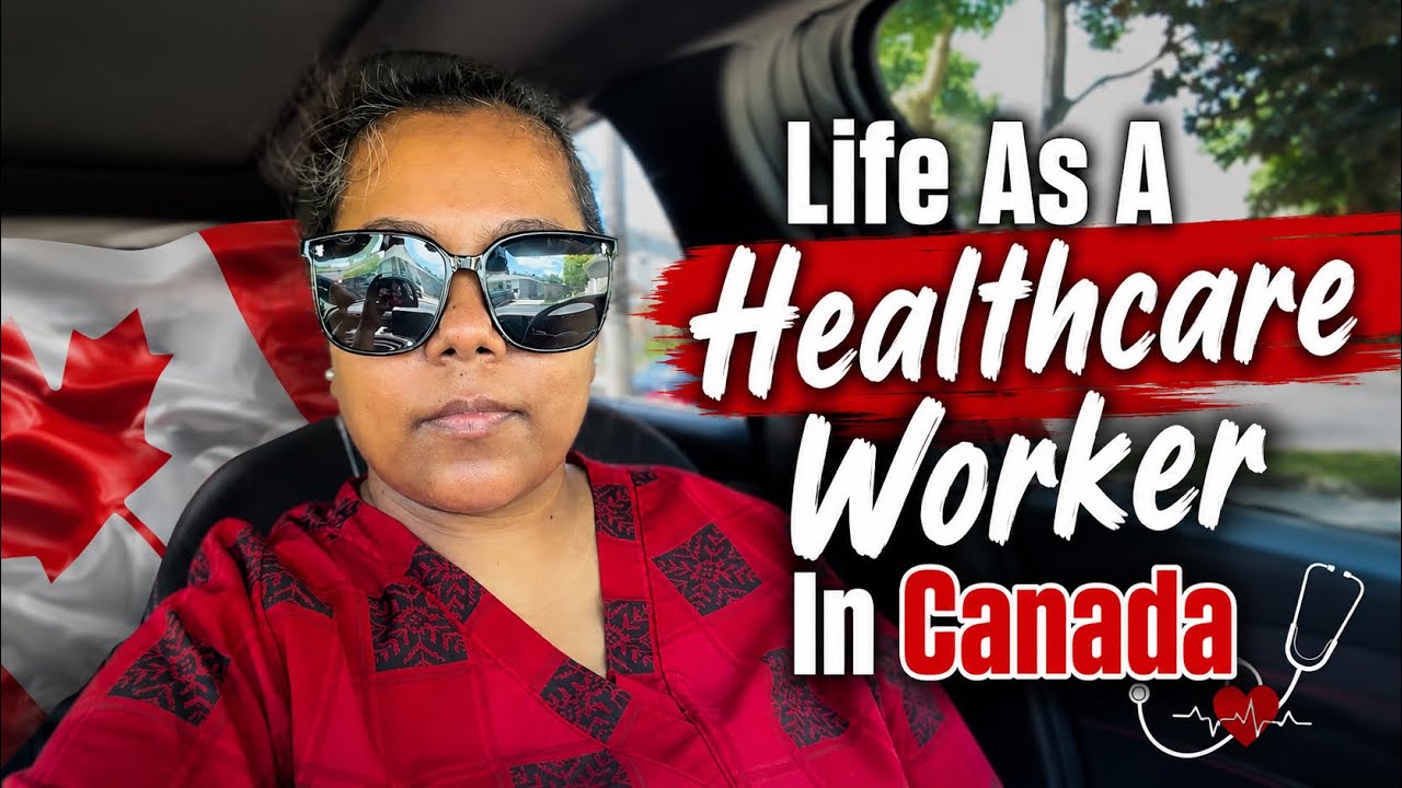 Life As A Healthcare Worker in Canada 🇨🇦 I Working Two Jobs #canadalife #trending #canadavlogs #vlog
