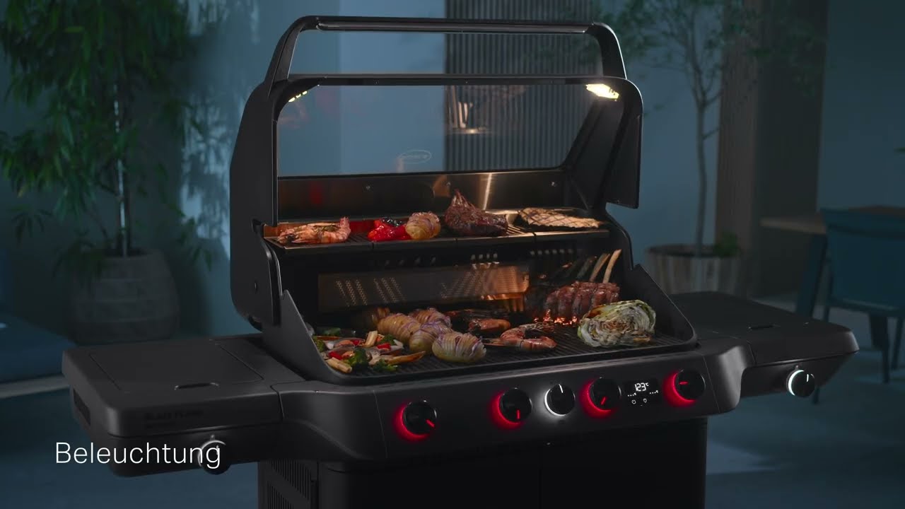 Alle Features: R&Ouml;SLE BLAZEFLAME Gasgrill Serie