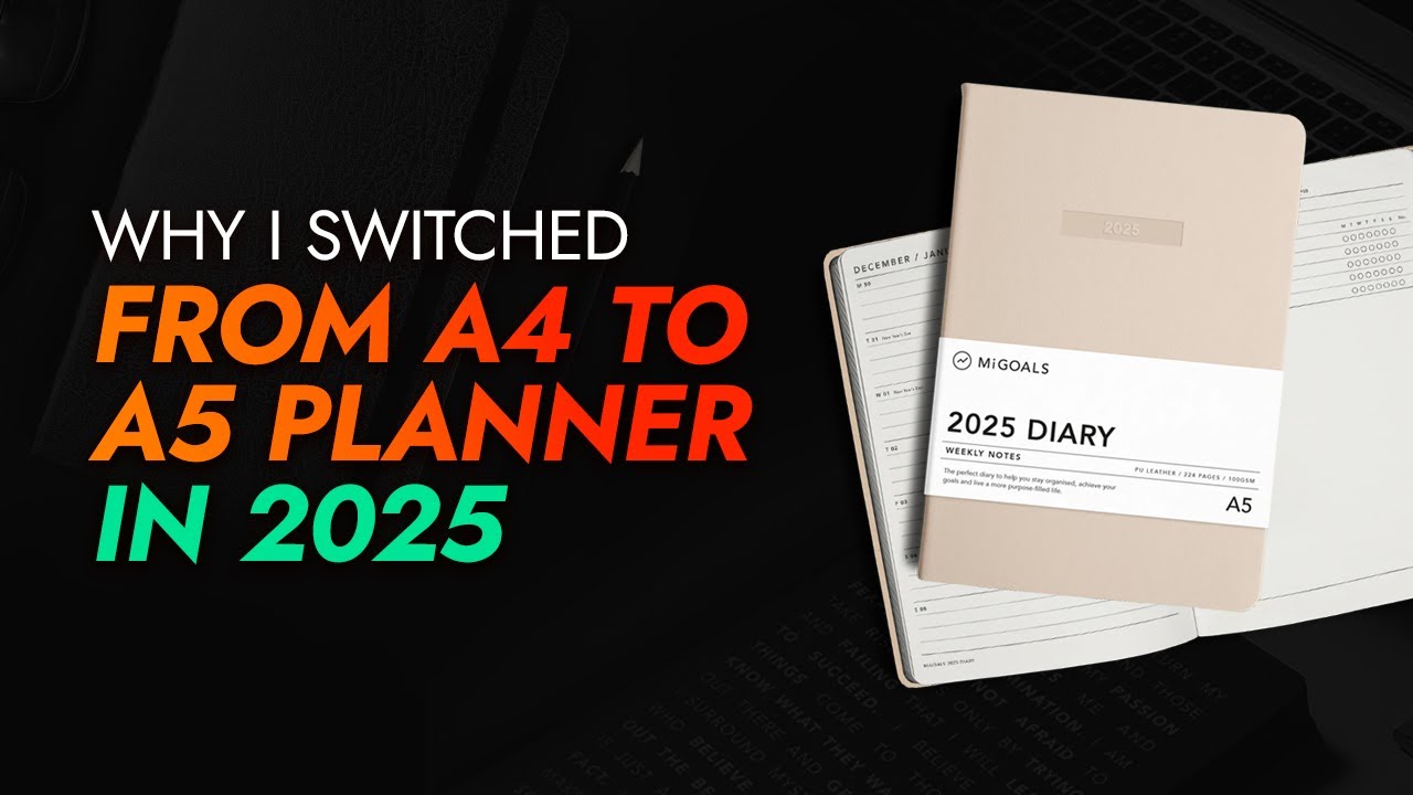 Why I Switched Planners: Emma Kate Co. A4 to Mi Goals A5 for 2025