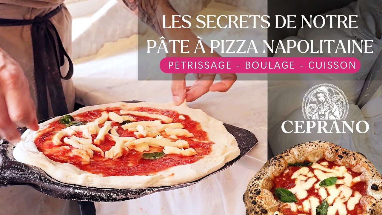 Comment on fait la pâte à pizza (méthode sans biga) chez CEPRANO Pizzeria Napolitaine contemporaine