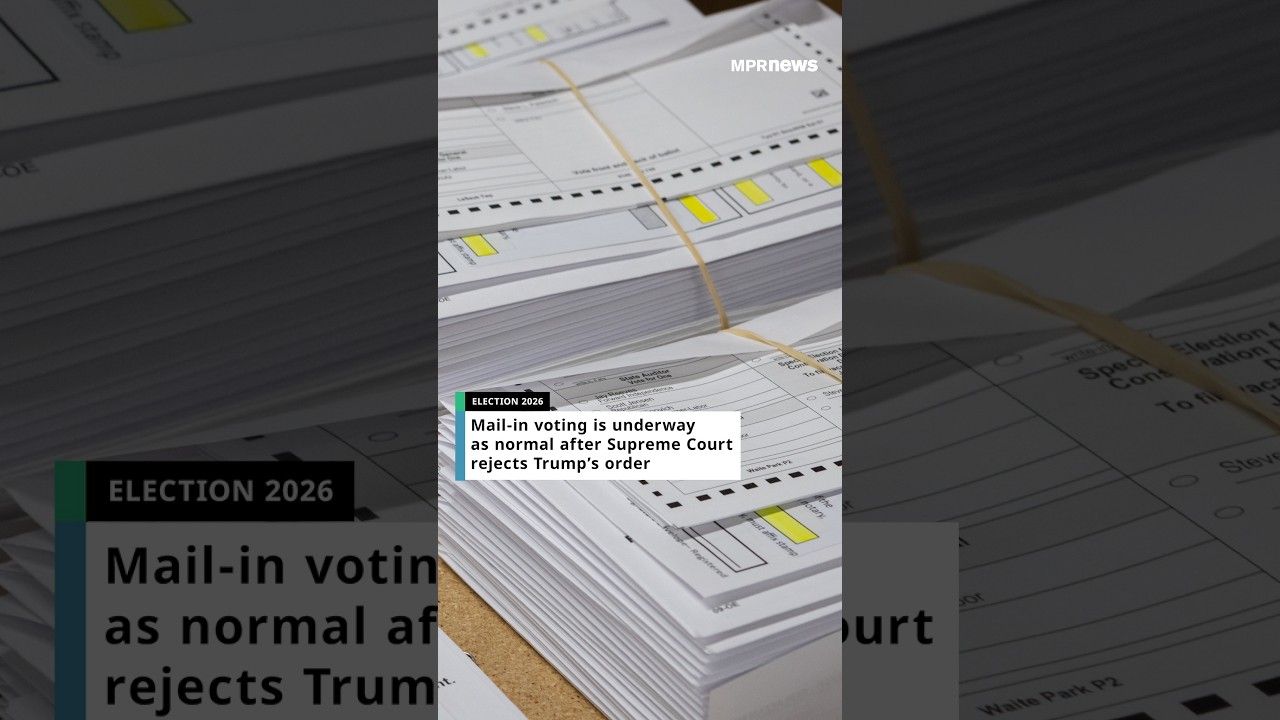 Mail-in voting is underway as normal after Supreme Court rejects Trump's order