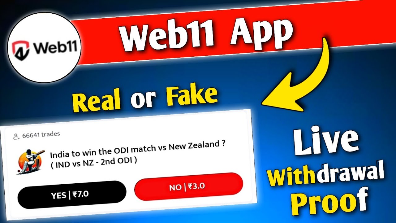 IPL 2026🔥Best Cricket Prediction App | Opinion Trading app| Web11 Live  withdrawal | PREDIK APP