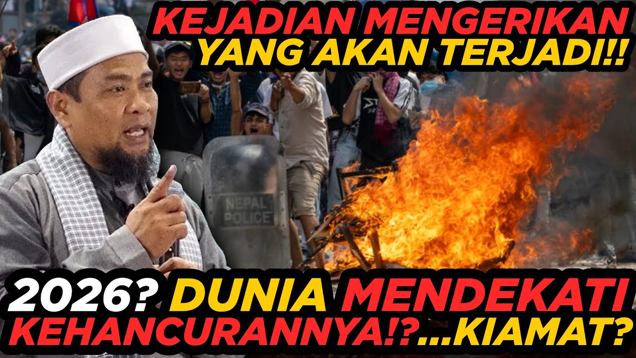 Semoga bukan 2026, terjadi kekacauan dunnia , KIAMAT? - Ust. Zulkifli M Ali Uzma