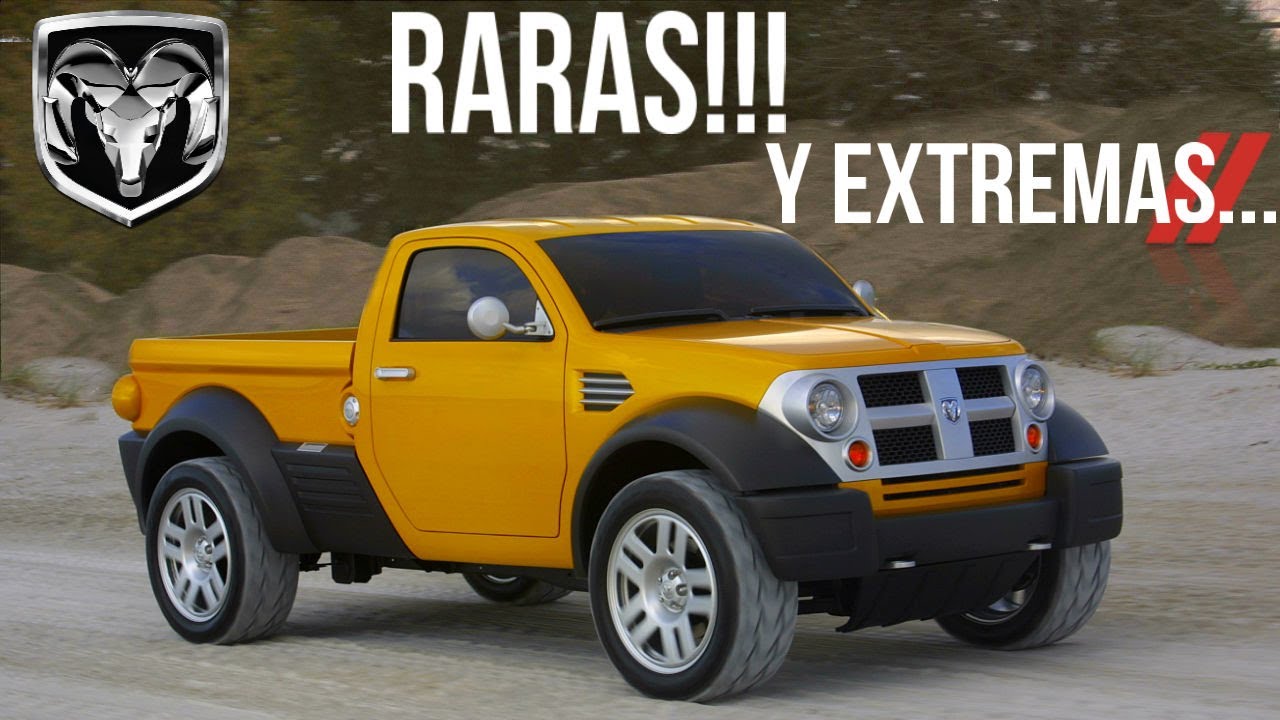 Las Pick ups Mas Extrañas E Insólitas Que DODGE Ha Creado