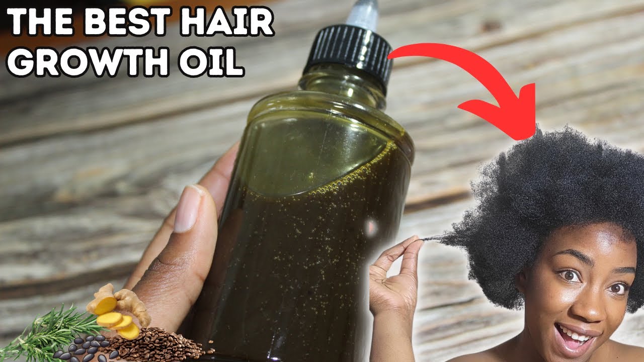 The Most Potent Hair Growth Oil- Insane Hair Growth 😮