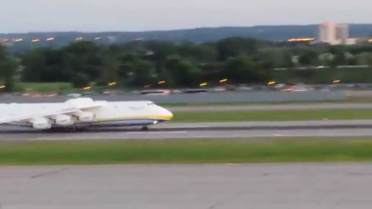 Antonov An-225 Mriya Departing from MSP International on 7/2/14