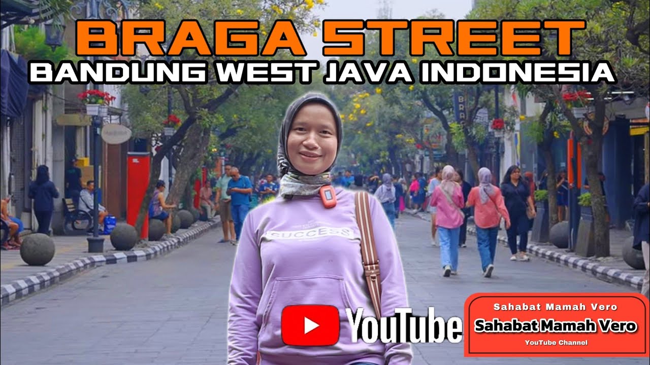 Braga Street | Jalan-jalan dan Kuliner di Braga Bandung | Braga Beken (Bebas Kendaraan)