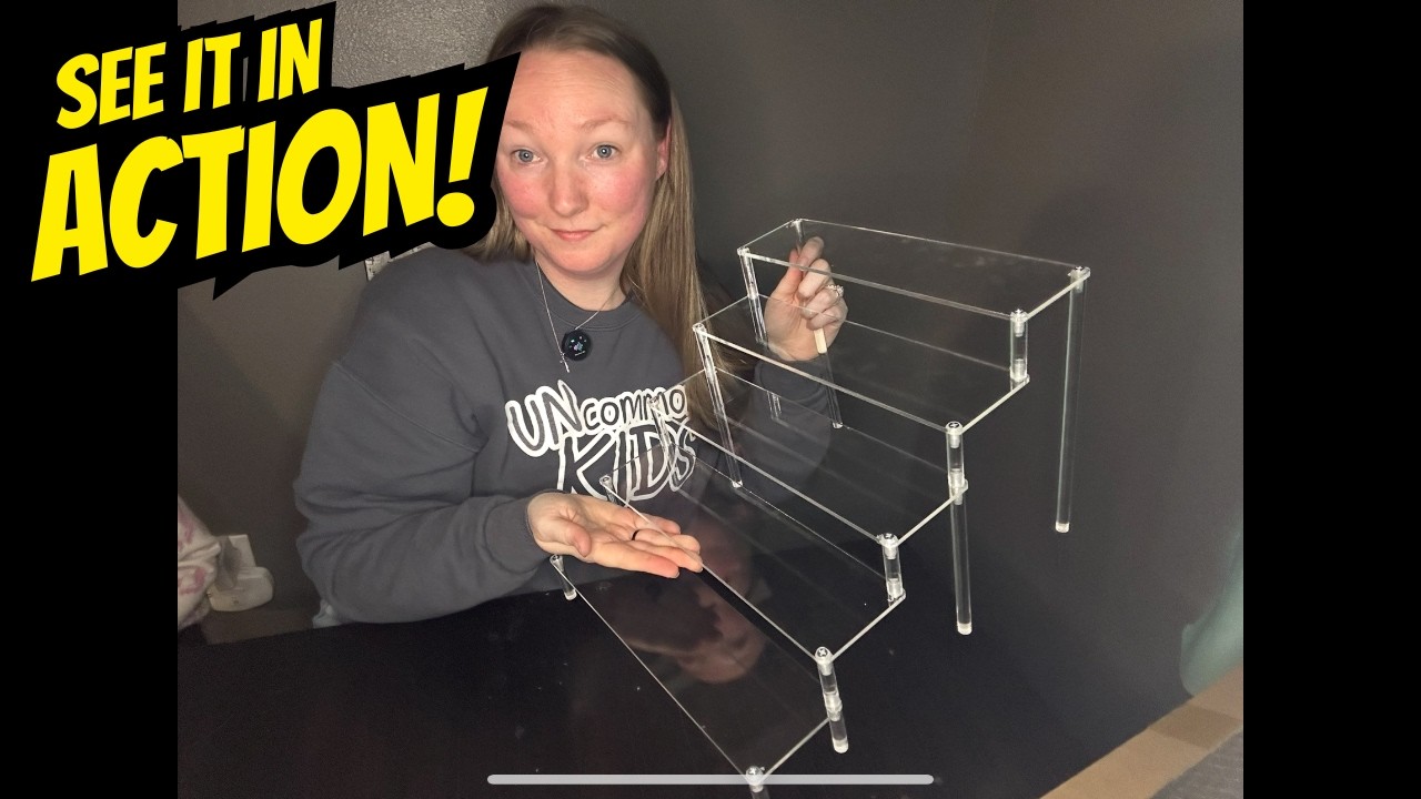 Piegricdiat Acrylic 5-Tier Display Stand Review #ad #amazoninfluencer