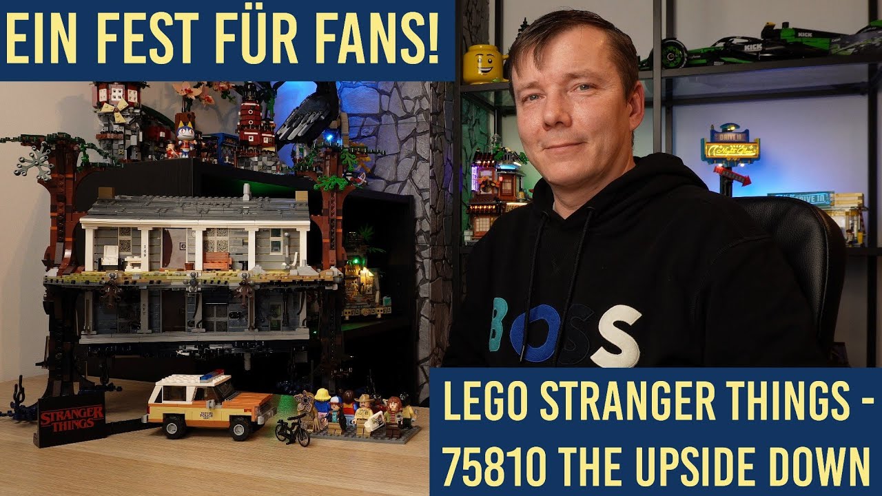 Hervorragendes Set aus 2019! LEGO 75810 - Stranger Things - The Upside Down