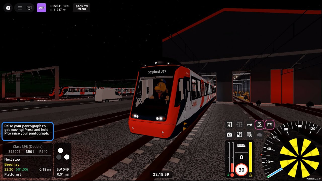 My FIRST Video On SCR 2.3! Driving A Metro Double Class 398 From Marston TMD To Stepford Bay!