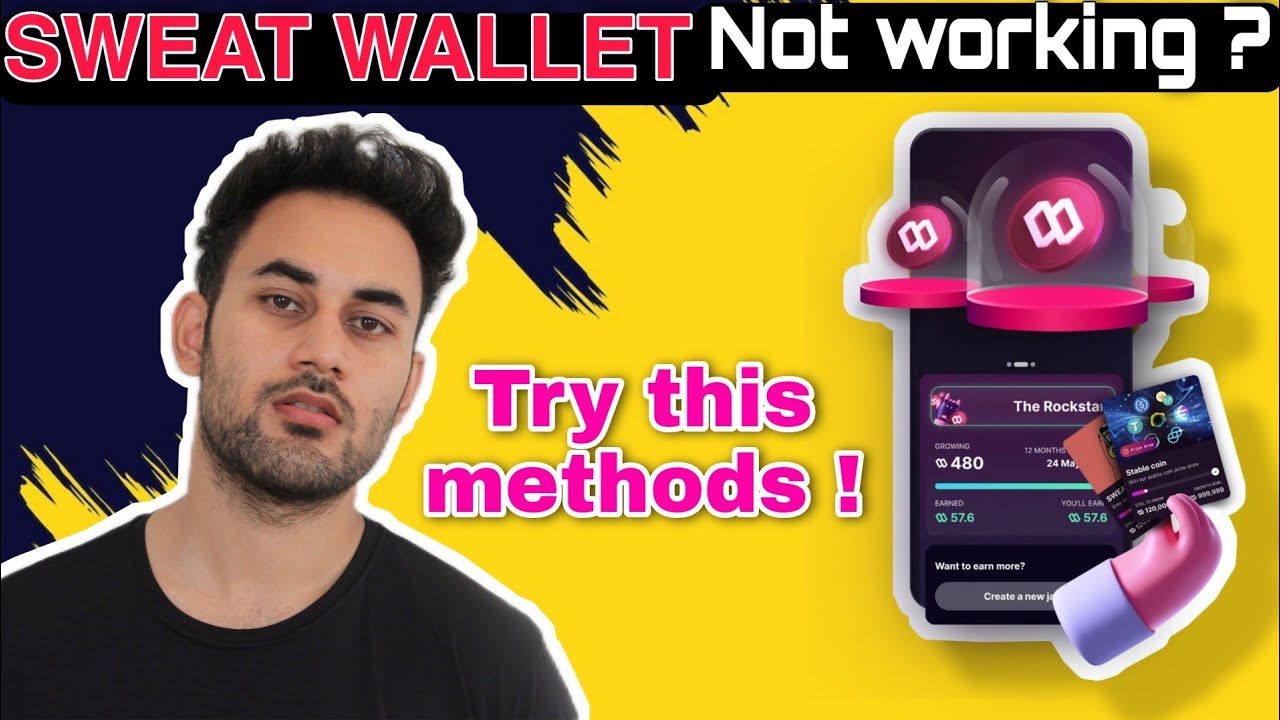 SWEAT WALLET not working !! Methods to fix sweat wallet app. #sweatcoin ✅