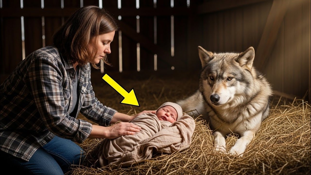 Она нашла МЛАДЕНЦА в стогу сена… Но СТАРЫЙ ВОЛК охранял его сон!