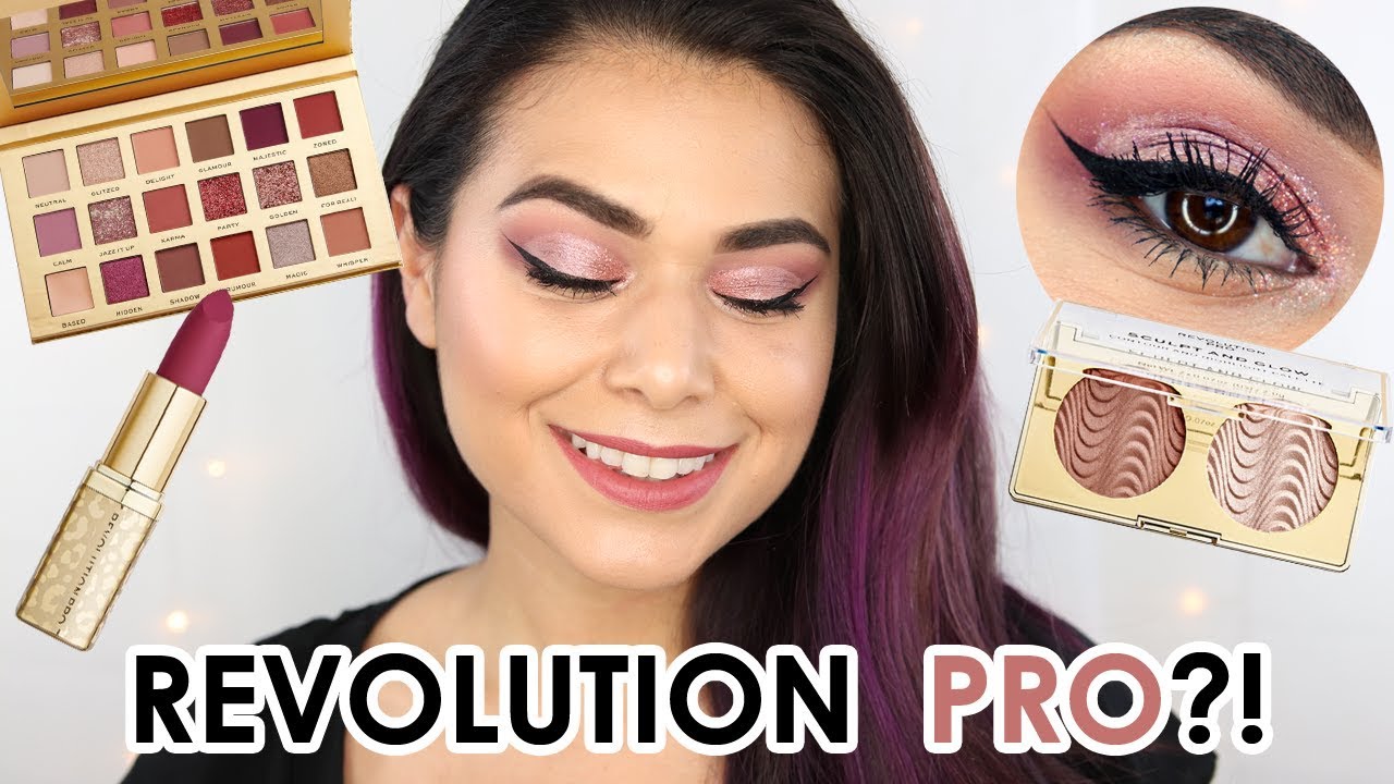 LUXURY Beauty at DRUGSTORE Price?! New Revolution Pro Makeup Tutorial